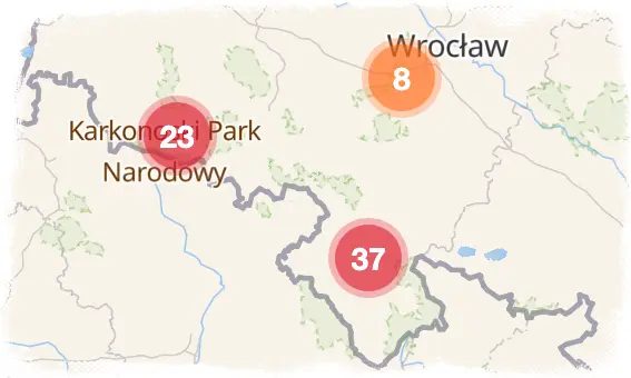 Mapa wydarzeń