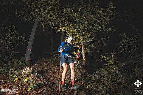 Sebastian podczas Łemkowyna Ultra-Trail® 2019