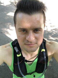 Paweł podczas Zamczyska Trail 2020
