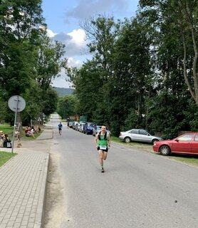 Paweł podczas Ultramaraton Magurski 2020