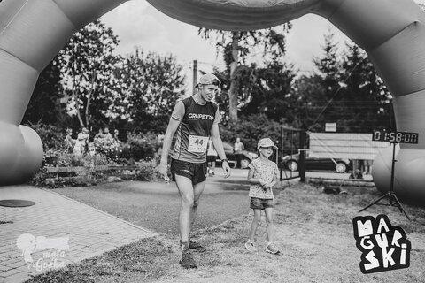Sebastian podczas Ultramaraton Magurski 2020