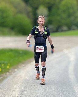 Robert podczas Łemkowyna Ultra-Trail® 2021