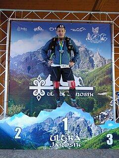 Tomasz podczas Janosik Ultra Race 2021