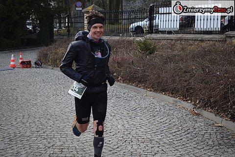 Tomasz podczas Ultramaraton Annogórski 2022