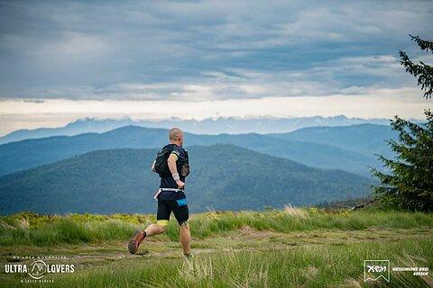 Krzysztof podczas XRun - Wyspowy Trail 2022