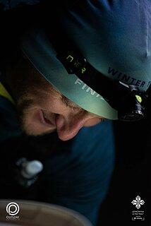 Krzysztof podczas Łemkowyna Ultra-Trail® 2022