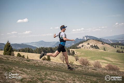 Daniel podczas Pieniny Ultra-Trail 2023