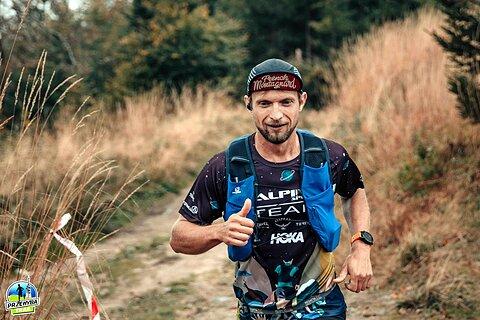 Jarosław podczas Przehyba Trail 2023