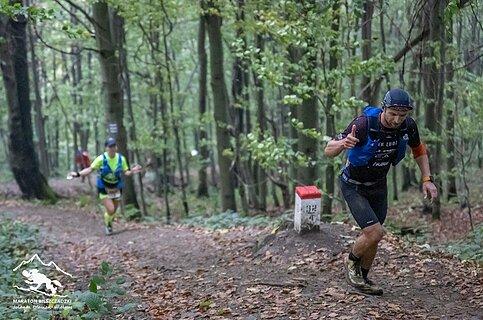 Jarosław podczas Ultra Maraton Bieszczadzki 2023