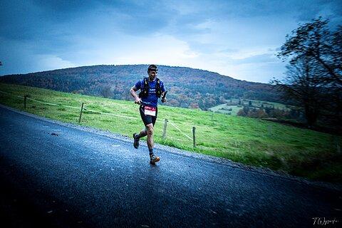 Michał podczas Łemkowyna Ultra-Trail® 2023
