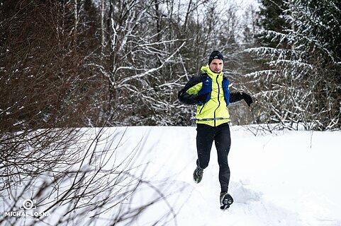 Jarosław podczas Zimowy Maraton Bieszczadzki 2024