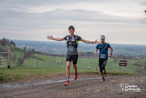 Daniel podczas Salamandra Ultra Trail 2024