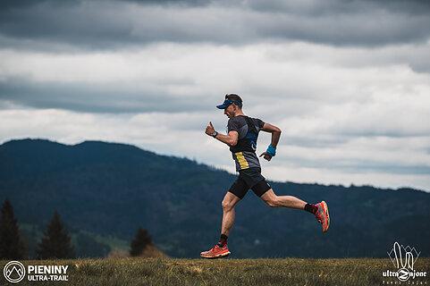 Daniel podczas Pieniny Ultra-Trail 2024