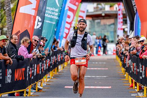 Michał podczas Madeira Island Ultra Trail 2024