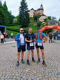 Andrzej podczas Rychlebský Maraton 2024