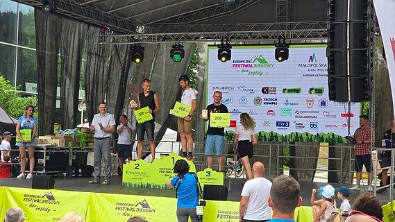 Krzysztof podczas Europejski Festiwal Biegowy 2024