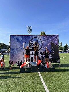 Elżbieta podczas Festiwal Biegowy Ultra Way 2024
