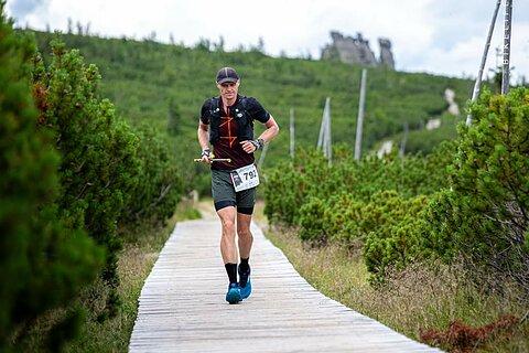 Mirosław podczas 3 X Śnieżka = 1 X Mont Blanc 2024