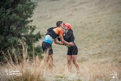 Szymon podczas Gorce Ultra-Trail 2024