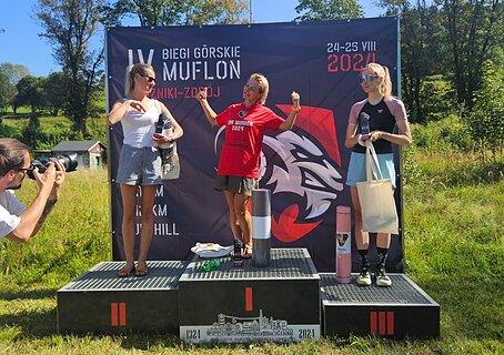 Ewelina podczas Biegi Górskie Muflon 2024