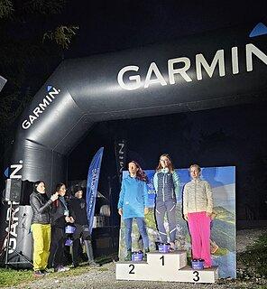 Ewelina podczas Diablak SkyMarathon 2024