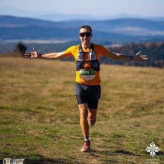 Daniel podczas Łemkowyna Ultra-Trail® 2024