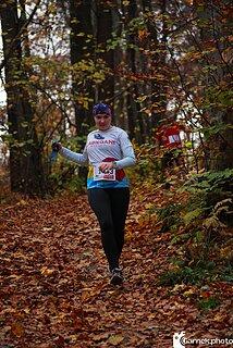 Katarzyna podczas Grand Prix Krakowa w biegach górskich 2024