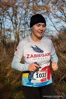 Katarzyna podczas Grand Prix Krakowa w biegach górskich 2024