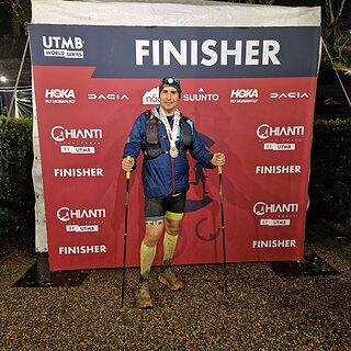 Eryk podczas Chianti Ultra Trail 2025
