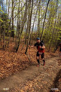 Miron podczas Pieniny Ultra-Trail 2025