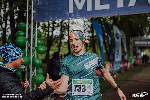 Michał podczas Roztocze Ultra Race 2025
