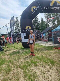 Ewelina podczas Ultramaraton Babia Góra 2025