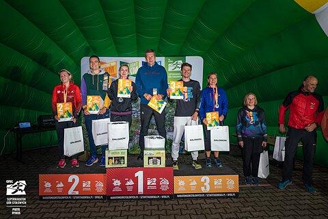 Ewelina podczas Supermaraton Gór Stołowych 2025