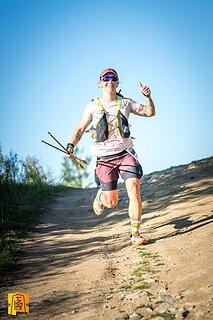 Agnieszka podczas Turbacz Summer Trail 2025