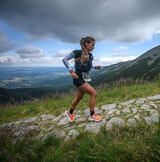 Katarzyna podczas 3 X Śnieżka = 1 X Mont Blanc 2025