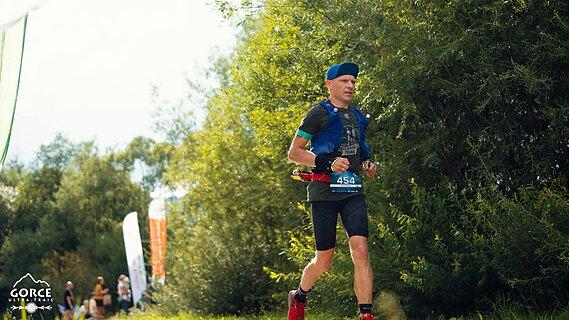 Piotr podczas Gorce Ultra-Trail 2025
