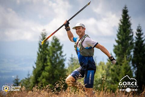 Paweł podczas Gorce Ultra-Trail 2025