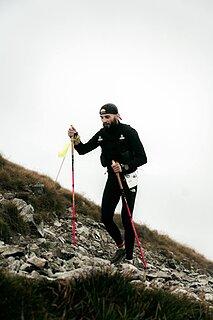 Michał podczas Bieg Ultra Granią Tatr 2025