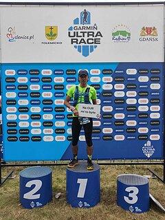 Damian podczas Garmin Ultra Race Radków 2025