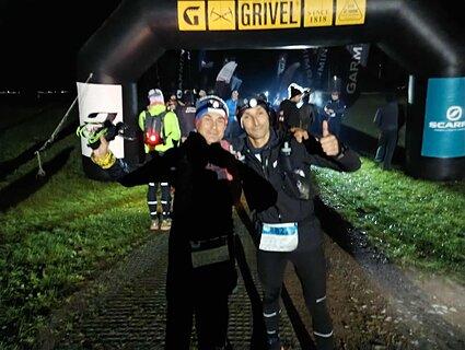 Krzysztof podczas Baran Trail Race 2025