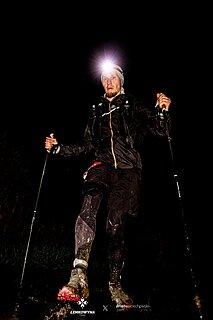 Michał podczas Łemkowyna Ultra-Trail® 2025