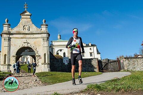 Przemysław podczas Górski Maraton Świętokrzyski 2025