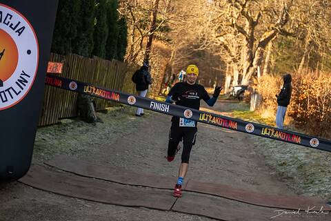 Michał podczas Kropelka Run 2025