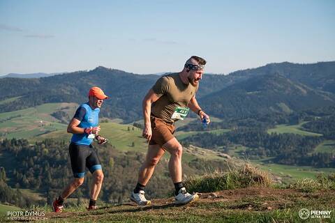 Marek podczas Pieniny Ultra-Trail 2025