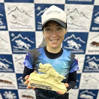 Małgorzata podczas Zimowy Maraton Bieszczadzki 2026