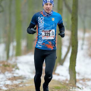 Damian podczas Bieruński Bieg Utopca 2026