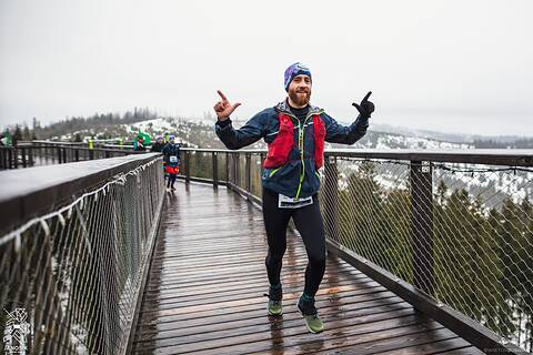 Rafał podczas Janosik Winter Race 2026