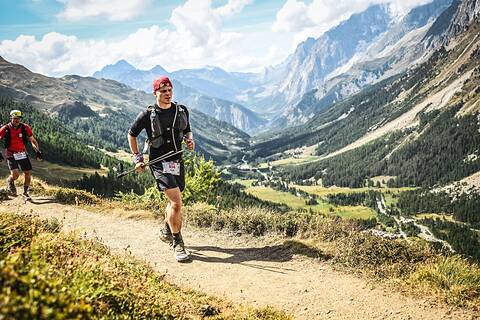 Jacek podczas UTMB 2023