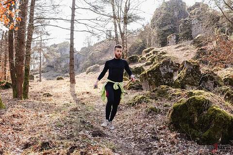 Rafał podczas Biegowa Niegowa 2026