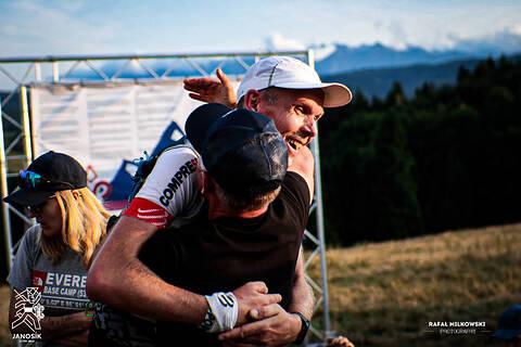 Mariusz podczas Janosik Ultra Race 2025
